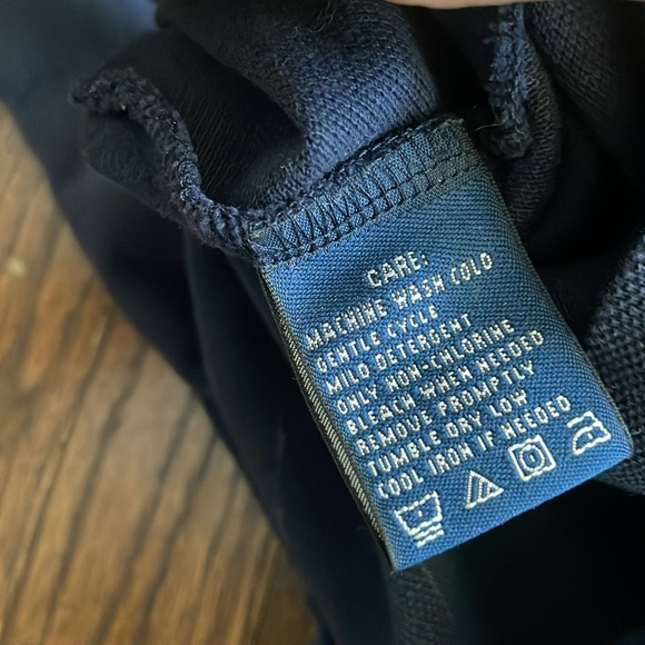 Ralph Lauren Pique Polo Dress Navy Size Small - Picture 5 of 7